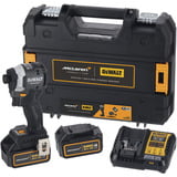 DEWALT Akku-Schlagschrauber DCF85MM2T, 18Volt, 1/4", en diseño McLaren, Tornillo de percusión gris/Negro