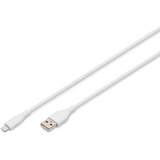 Digitus AK-600108-010-W, Cable blanco