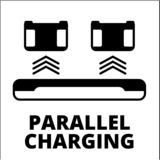 EINHELL 2x 4,0Ah & Twincharger Kit, Conjunto negro/Rojo