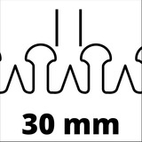 EINHELL GE-CH 36/65 Li-Solo 4 kg, Cortasetos rojo/Negro, Batería, 4 kg, 230 mm, 1172 mm, 203 mm, 231 mm