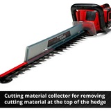 EINHELL GE-CH 36/65 Li-Solo 4 kg, Cortasetos rojo/Negro, Batería, 4 kg, 230 mm, 1172 mm, 203 mm, 231 mm