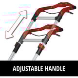 EINHELL Professional Akku-Rasenmäher RASARRO 36/42, 36Volt (2x18V), Cortacésped rojo/Negro