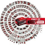 Einhell 2x 4,0Ah & Twincharger Kit, Conjunto negro/Rojo
