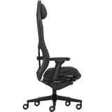 Fractal Design Silla gaming Refine Malla Oscura, Asientos de juego negro