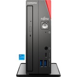 Fujitsu VFY:G912EPH51MIN, Mini-PC negro/Rojo