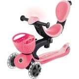GLOBBER Go-Up Baby Lights 360, Vespa rosa neón