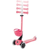 GLOBBER Go-Up Baby Lights 360, Vespa rosa neón