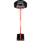 HUDORA Soporte de baloncesto Start 205, Aparato para fitness rojo/Negro