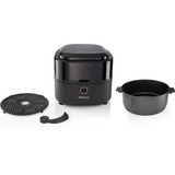 Hisense HAF1350DR Sencillo 6,7 L Independiente 1350 W Freidora de aire caliente Negro negro, Freidora de aire caliente, 6,7 L, 80 °C, 200 °C, 60 min, Sencillo