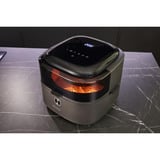 Hisense HAF1350DR Sencillo 6,7 L Independiente 1350 W Freidora de aire caliente Negro negro, Freidora de aire caliente, 6,7 L, 80 °C, 200 °C, 60 min, Sencillo