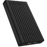 ICY BOX IB-2817MCL-C31 Caja externa para unidad de estado sólido (SSD) Negro M.2 USB con suministro de corriente, Caja de unidades negro, Caja externa para unidad de estado sólido (SSD), M.2, PCI Express, 10 Gbit/s, Conexión USB, Negro