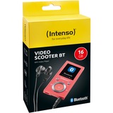 Intenso Scooter de vídeo, Reproductor portátil rosa neón
