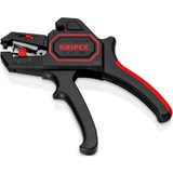 KNIPEX 12 62 180 SB, Alicates pelacables negro/Rojo