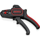 KNIPEX 12 62 180 SB, Alicates pelacables negro/Rojo