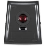 Kensington Trackball SlimBlade Pro negro/Rojo oscuro, Ambidextro, Óptico, RF Wireless + Bluetooth + USB Type-A, 1600 DPI, Negro