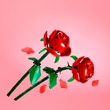 LEGO Botanicals Rosas, Juegos de construcción Juego de construcción, 8 año(s), Plástico, 120 pieza(s), 161 g