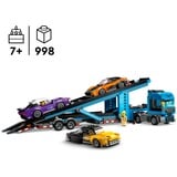 LEGO City Camión de Transporte con Deportivos, Juegos de construcción Juego de construcción, 7 año(s), Plástico, 998 pieza(s), 1,58 kg
