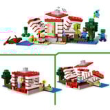 LEGO Minecraft La Casa-Dinamita de la Selva, Juegos de construcción Juego de construcción, 8 año(s), Plástico, 287 pieza(s), 494 g
