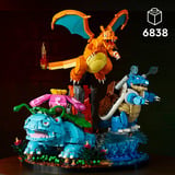 LEGO Pokémon Venusaur, Charizard y Blastoise, Juegos de construcción 