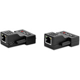 Lindy 38300, Alargador DVI negro