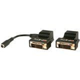 Lindy Extensor DVI-D Single Link, Alargador DVI negro