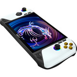 MSI MSI Claw 8 AI+ A2VM-091 Polar Tempest Edition, Consola de mano blanco/Negro, 1400 MHz, 4,8 GHz, Intel Arc, 32000 MB, LPDDR5x, 8533 MHz