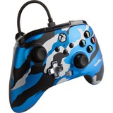 PowerA Enhanced Wired Camuflaje USB Gamepad Xbox Series S, Xbox Series X camuflaje/Azul, Gamepad, Xbox Series S, Xbox Series X, Botón Compartir, Alámbrico, USB, Micro-USB B