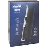 Procter & Gamble Pro 1 Cross Action Adulto Cepillo dental oscilante Negro, Cepillo de dientes eléctrico negro, Adulto, Cepillo dental oscilante, Cuidados diarios, Sensible, Blanqueador, Negro, 4 x 30 s, Black Onyx