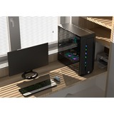 RAIJINTEK 0R20B00237, Caja de torre grande negro/negro (mate)