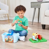 Spin Master Mighty Express Set de juego estación de la granja con Farm-Frieda, Vehículo de juguete 