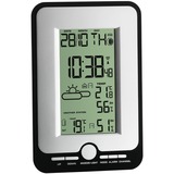 TFA 35.1134.10, Reloj de mesa plateado/Negro