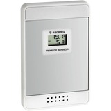 TFA 35.1134.10, Reloj de mesa plateado/Negro