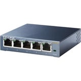 TP-Link TL-SG105 No administrado Gigabit Ethernet (10/100/1000) Negro, Interruptor/Conmutador gris, No administrado, Gigabit Ethernet (10/100/1000), Bidireccional completo (Full duplex)