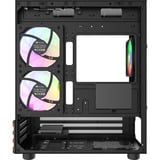 Thermaltake CA-1Z4-00M1WN-WS, Cajas de torre negro/Madera
