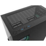 Thermaltake CA-1Z4-00M1WN-WS, Cajas de torre negro/Madera