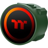 Thermaltake CL-W319-PL12RG-A sistema de refrigeración para ordenador Procesador Sistema de refrigeración líquida todo en uno 12 cm Verde 1 pieza(s), Refrigeración por agua verde, Sistema de refrigeración líquida todo en uno, 12 cm, 500 RPM, 2000 RPM, 22,3 dB, Verde