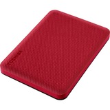Toshiba Canvio Advance disco duro externo 4000 GB Rojo, Unidad de disco duro rojo, 4000 GB, 2.5", 2.0/3.2 Gen 1 (3.1 Gen 1), Rojo
