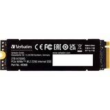 Verbatim Vi7000G 2 TB M.2 PCI Express 4.0 NVMe, Unidad de estado sólido negro, 2 TB, M.2, 7000 MB/s