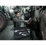 Wera 05020111001, Llave de tuercas plateado