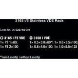 Wera 3165 i/6 Juego de destornilladores, acero inoxidable + soporte rojo/Azul