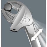 Wera Juego de llaves planas autoajustables 6004 Joker 6, 6 piezas, Llave de tuercas plateado