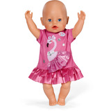 ZAPF Creation BABY born Dress Flamingo 43cm, Accesorios para muñecas BABY born Dress Flamingo 43cm, Vestido para muñecas, 3 año(s)