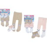 ZAPF Creation BABY born Tights & Socks Sheep 2ass.43cm, Accesorios para muñecas BABY born Tights & Socks Sheep 2ass.43cm, Leotardos para muñecas, 3 año(s)