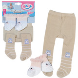 ZAPF Creation BABY born Tights & Socks Sheep 2ass.43cm, Accesorios para muñecas BABY born Tights & Socks Sheep 2ass.43cm, Leotardos para muñecas, 3 año(s)