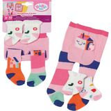 ZAPF Creation BABY born® Medias & Calcetines 43cm, Accesorios para muñecas 