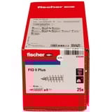 fischer Taco para aislamiento FID II Plus 80mm, Pasador blanco