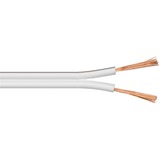 LSK 2x2.5 - 10m cable de audio Blanco