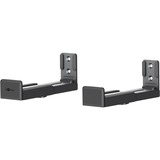 goobay Soporte de pared universal para barra de sonido negro