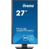 iiyama XUB2797QSU-B1, Monitor LED negro (mate)