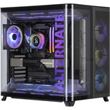 ALTERNATE Gaming-PC • RTX 5080 • AMD Ryzen™ 7 9800X3D • 32 GB RAM negro/Transparente